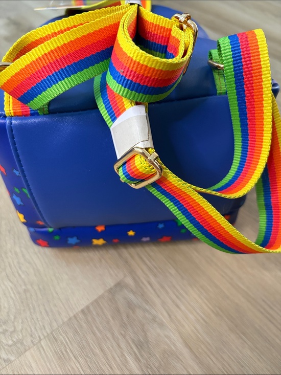 NWT Rainbow Brite 40th Anniversary Mini Backpack Mad Engine Blue cartoon 80s main image 8